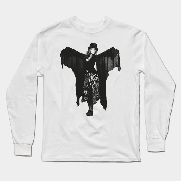 Stevie nicks  Legend Rock Long Sleeve T-Shirt by regencyan